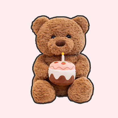 omgkawaii Stuffed Animals 30 CM / Cupcake Cute Teddy Bears with Gifts - Adorable Plush Toys for All Occasions