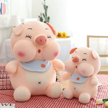 Chubby Cheeks Pig Plushie – Soft and Cuddly Companion