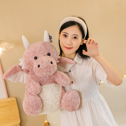 Fluffy Dragon Buddies Plush Set