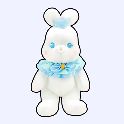 Sky-Blue & Lilac Charm Plush Set