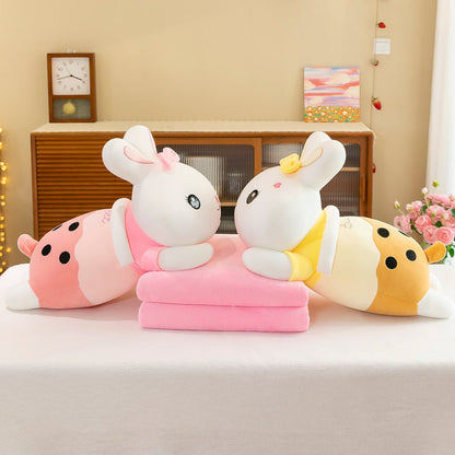 Snuggle Bunny Plush with Cozy Blanket
